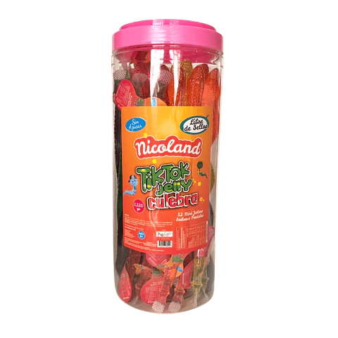 Nicoland  Jelly Culebra en tarro