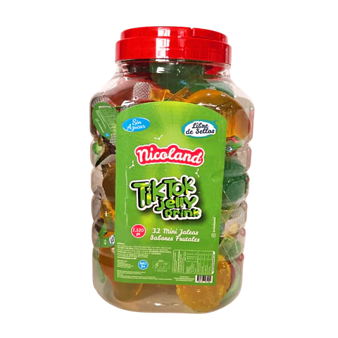 Nicoland Jelly Drink en tarro