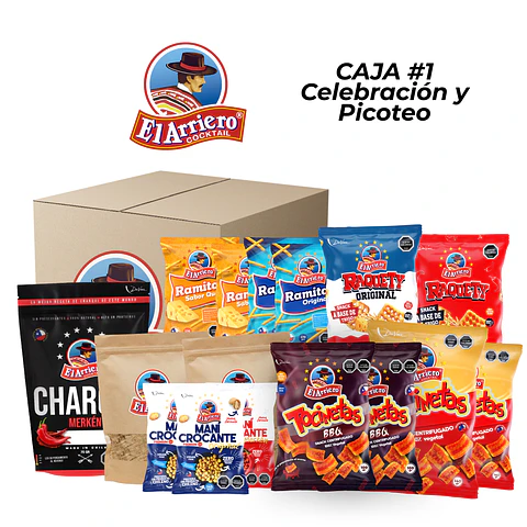 Caja para Celebración y Picoteo (Pack 1)