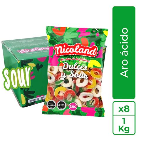 Caja gomita Aro Ácido