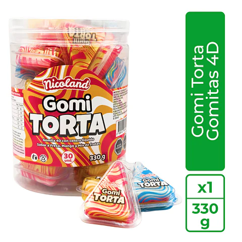 Gomi torta - Gomita 4D