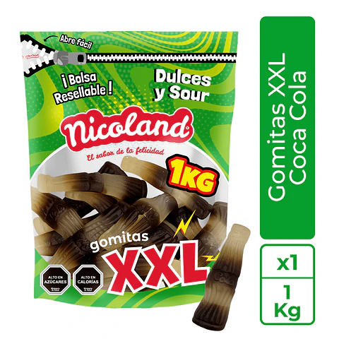 Nuevas Gomitas XXL Coca Cola