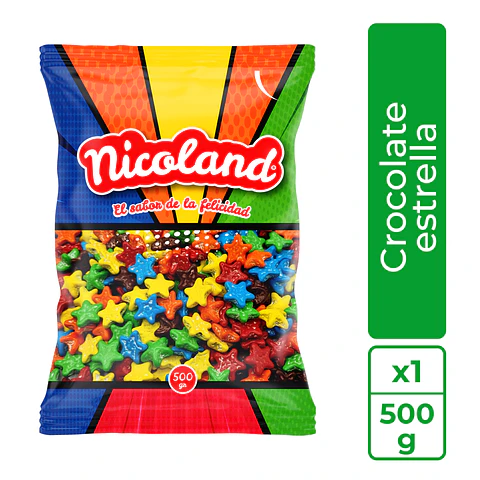 Crocolate Estrella 500gr