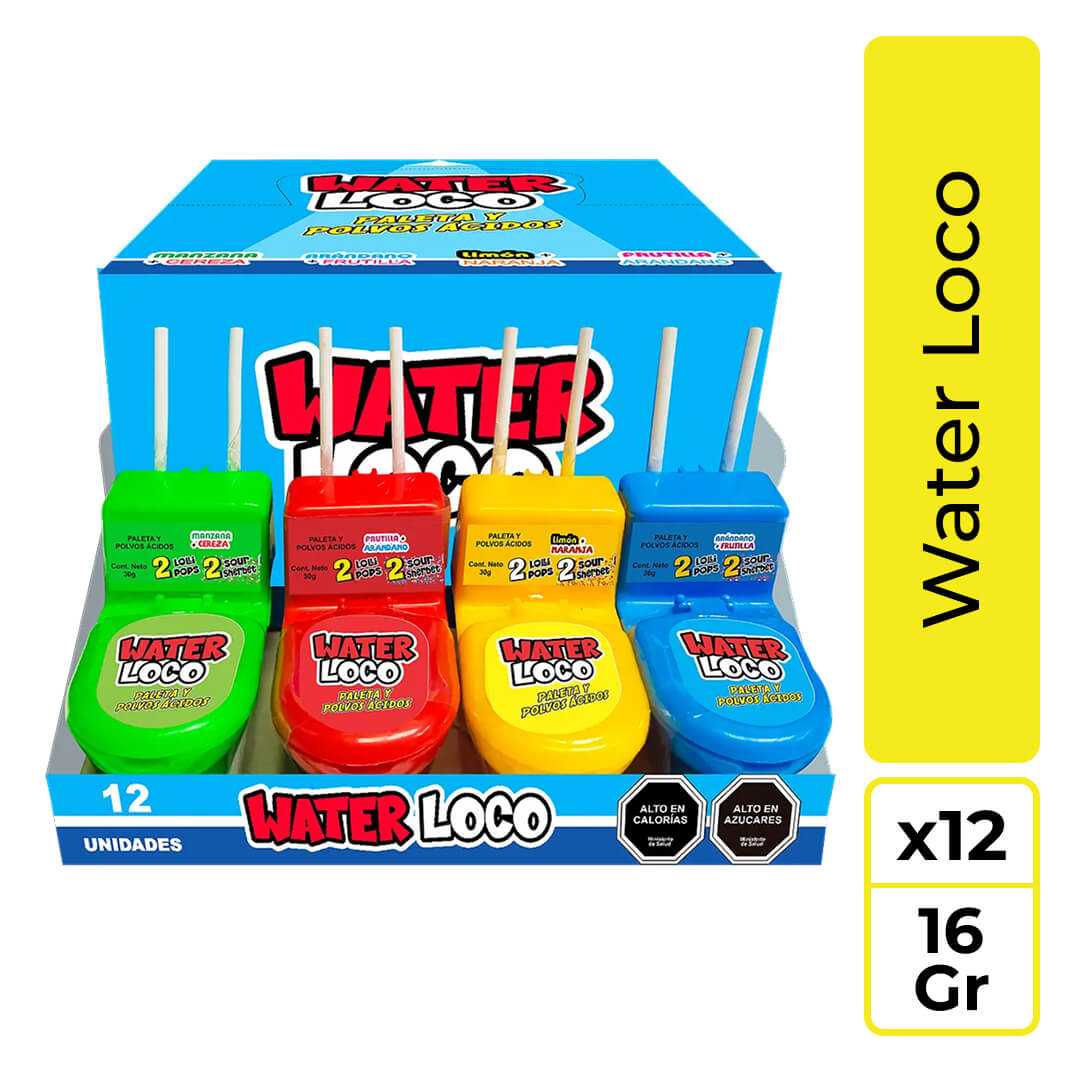 Water Loco Paleta y polvos  1