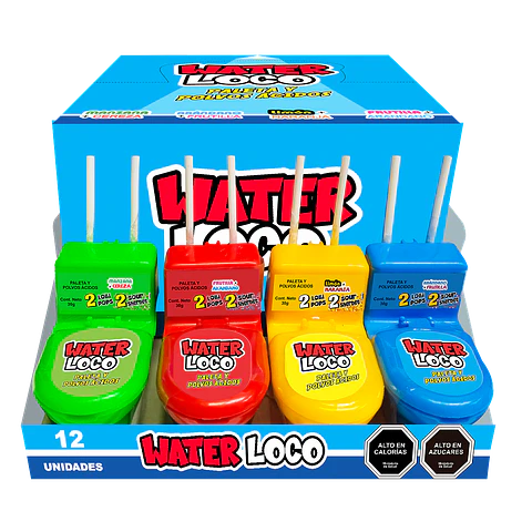 Water Loco Paleta y polvos 