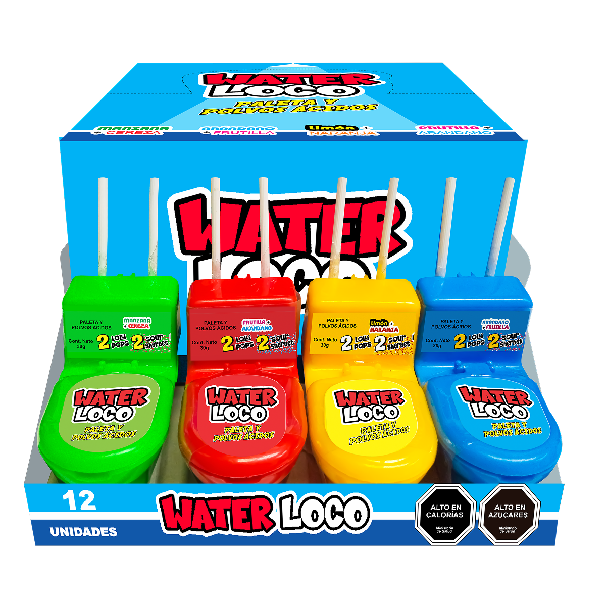 Water Loco Paleta y polvos  2