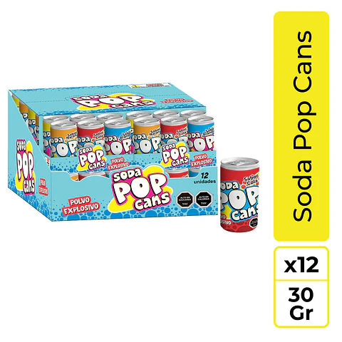 Soda Pop Cans Display