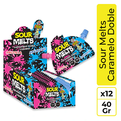 Sour Melts Caramelo Doble Líquido