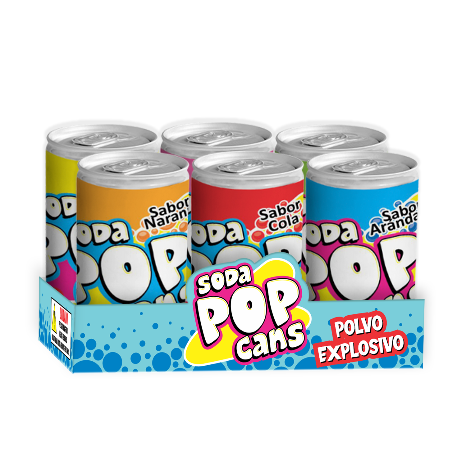 Soda Pop Cans Display 3