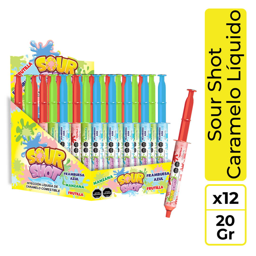 Sour Shot – Caramelo Líquido Frutal 1