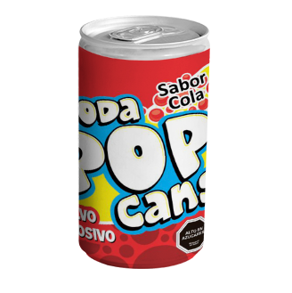 Soda Pop Cans Display 4