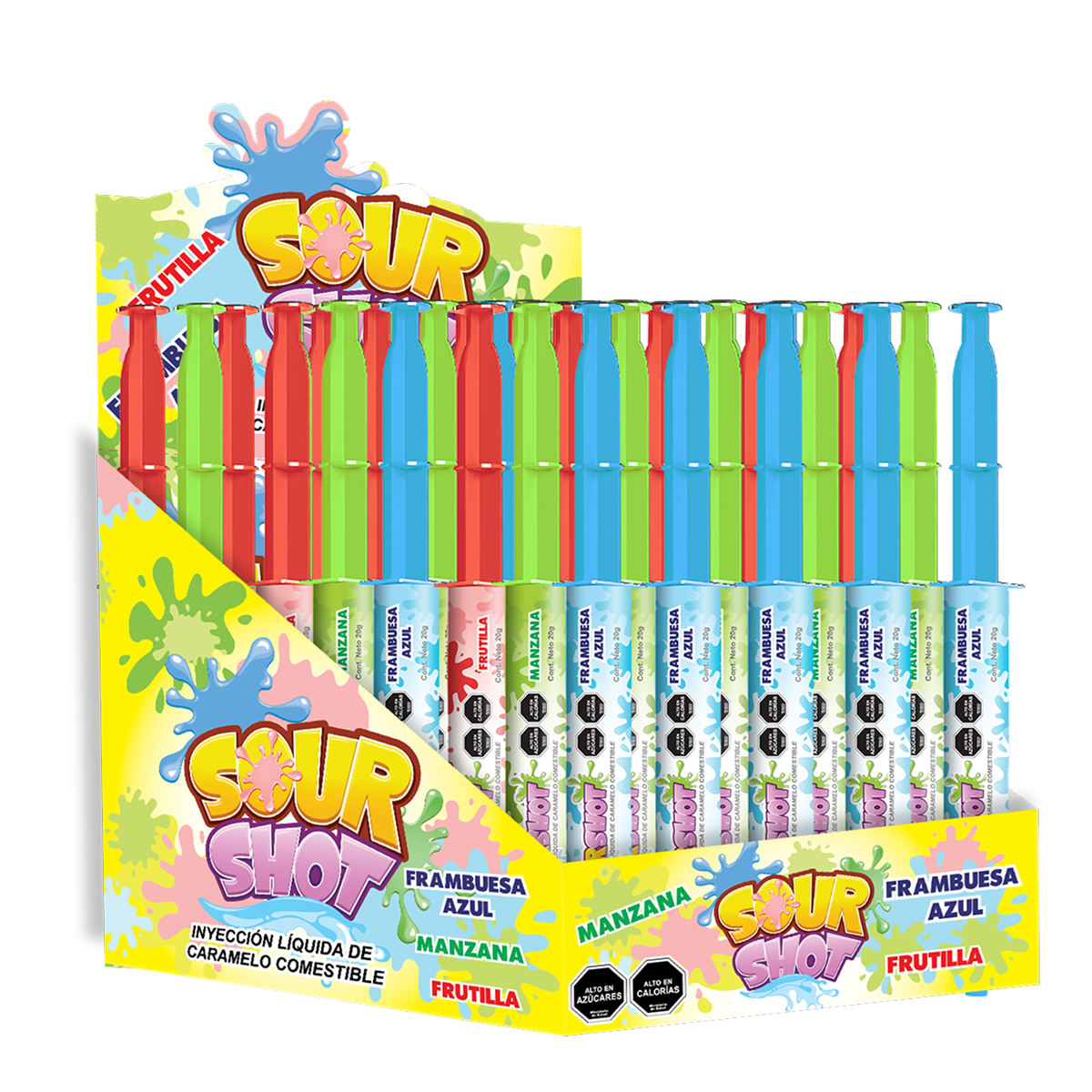 Sour Shot – Caramelo Líquido Frutal 2