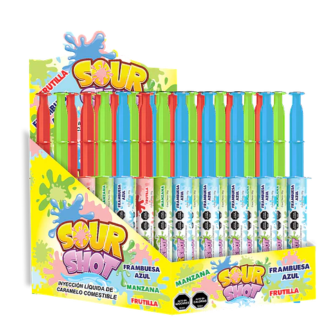 Sour Shot – Caramelo Líquido Frutal