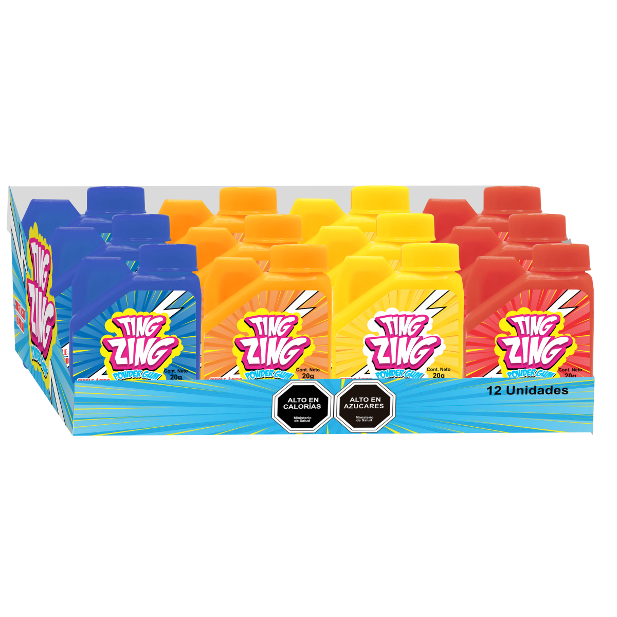 Tink Zing Chicle en polvo ácido 2