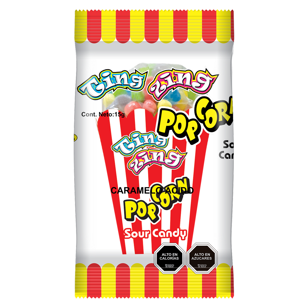 Pop Corn Caramelo ácido 3