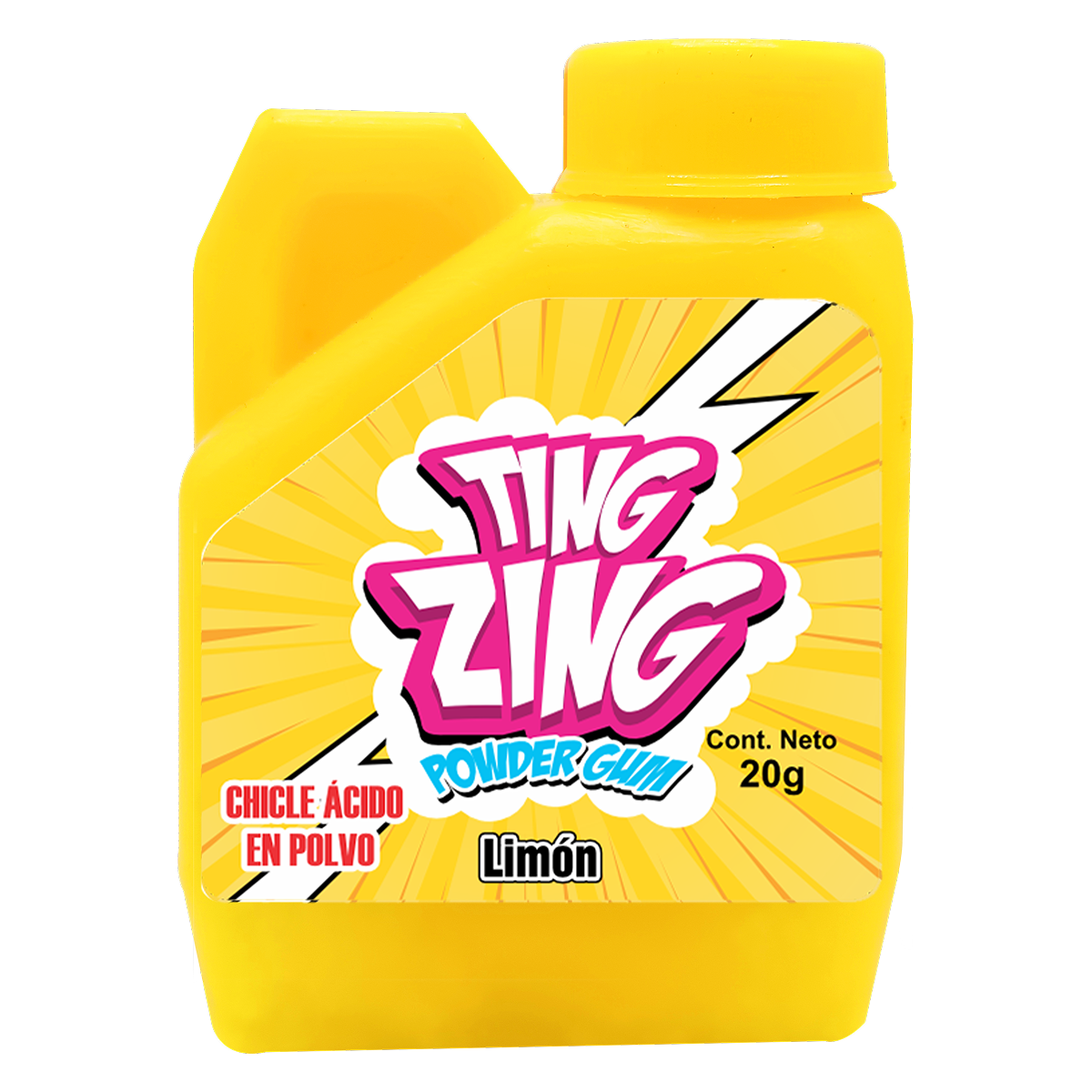 Tink Zing Chicle en polvo ácido 3