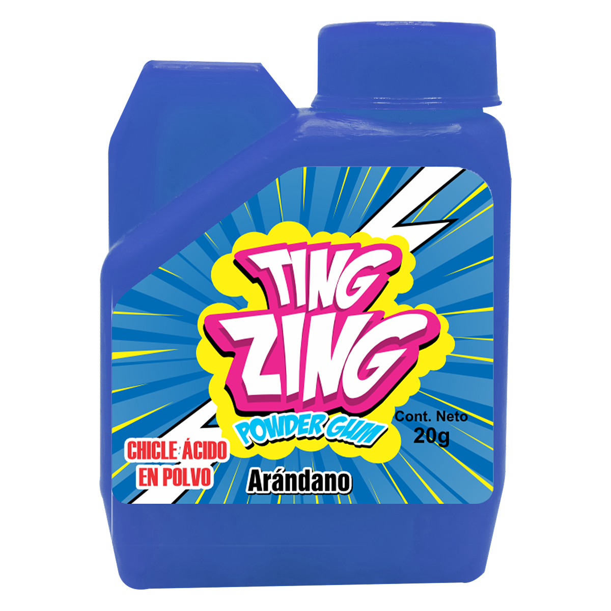 Tink Zing Chicle en polvo ácido 4