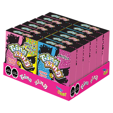 Ting Zing Tangy Candy Dulce ácido