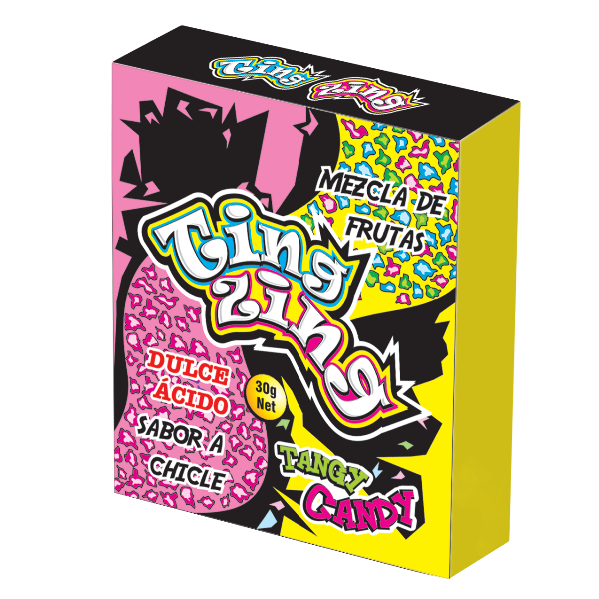Ting Zing Tangy Candy Dulce ácido 3