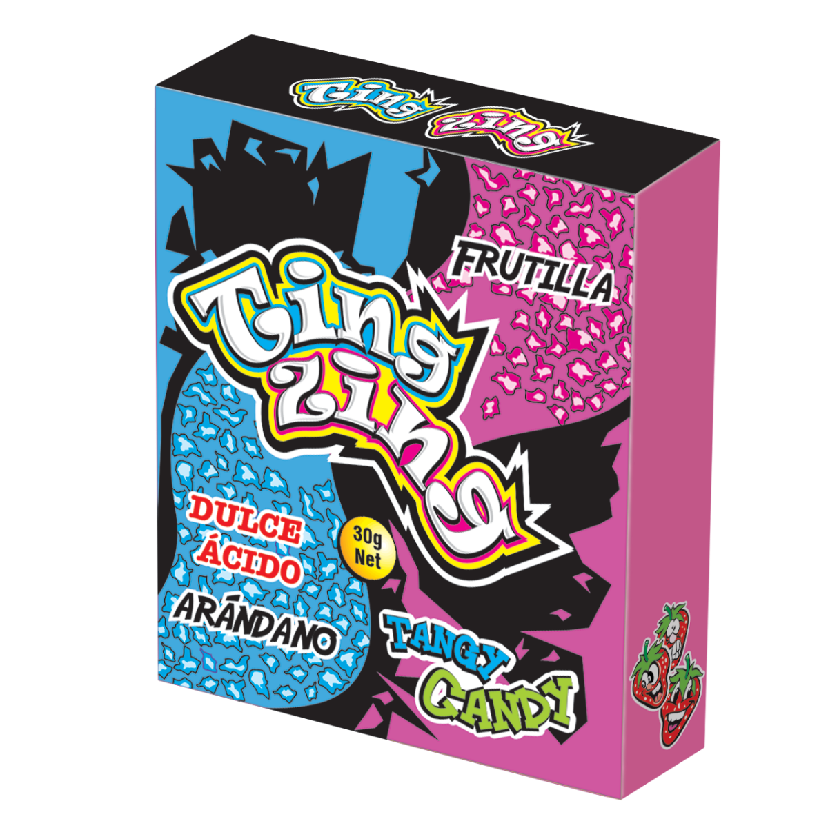 Ting Zing Tangy Candy Dulce ácido 4