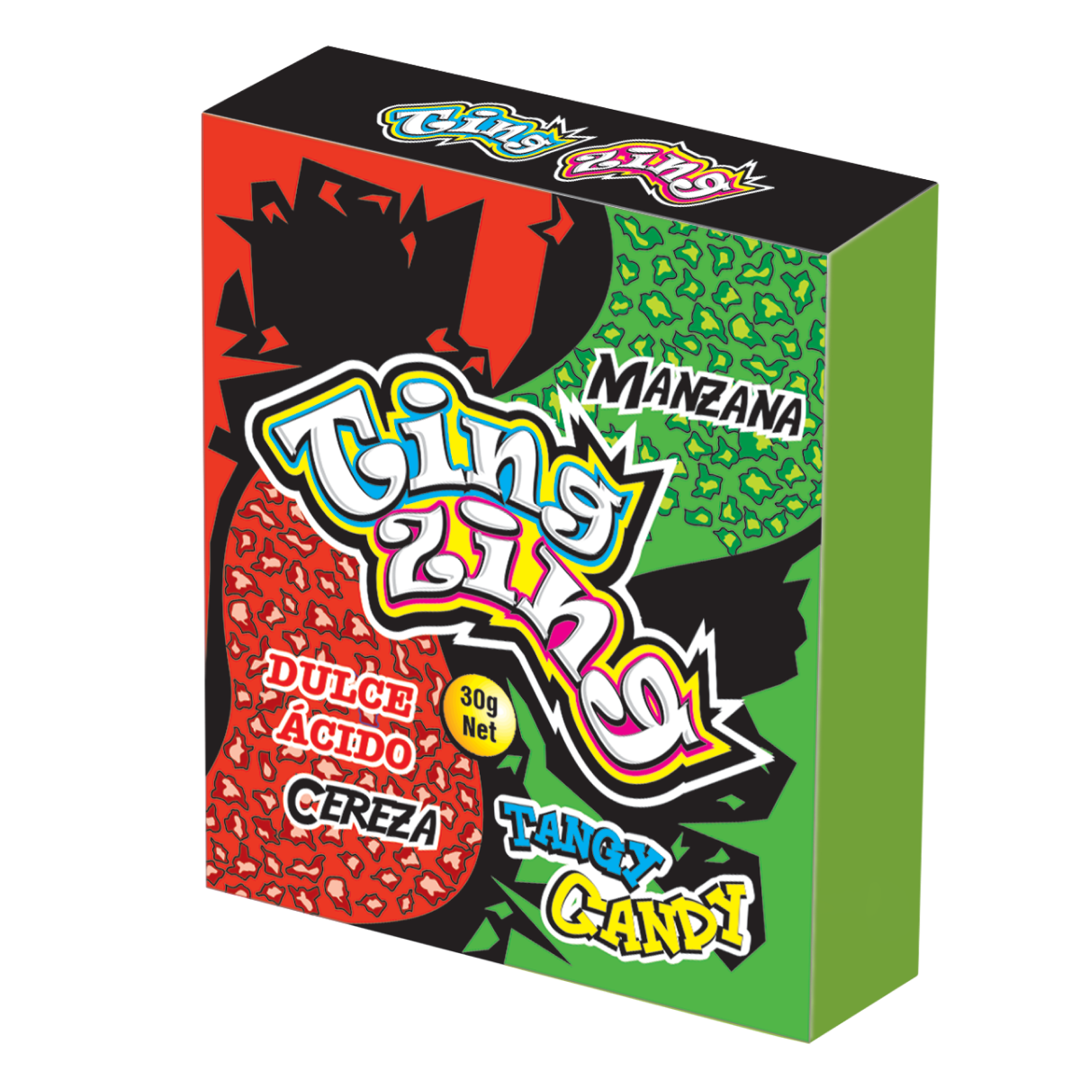 Ting Zing Tangy Candy Dulce ácido 5