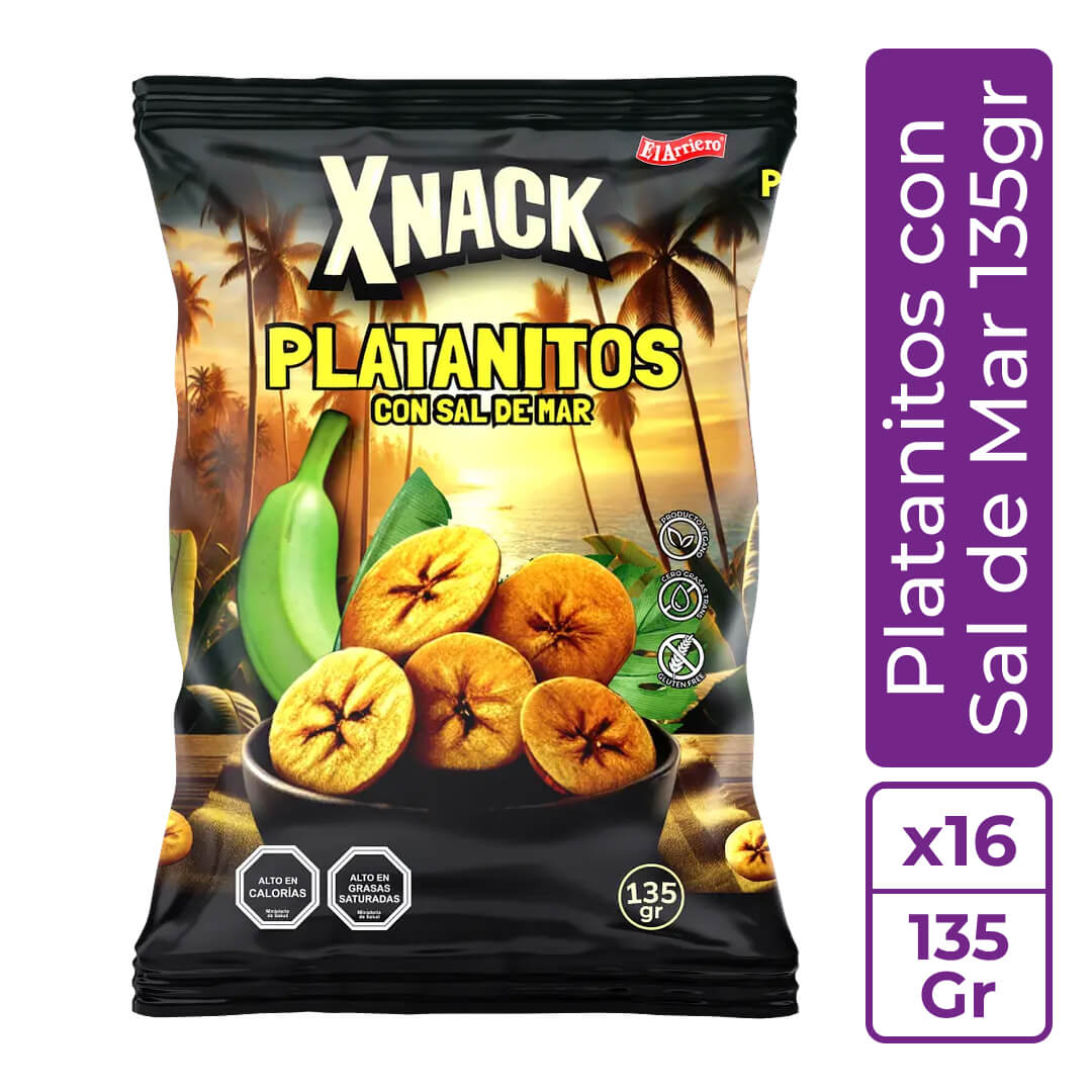 Platanitos con Sal de Mar 135gr 1