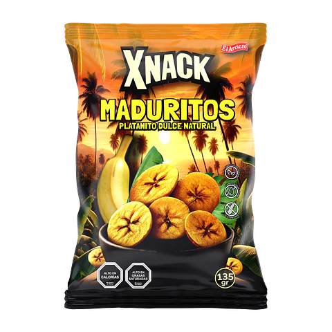 Maduritos Platanito Dulce Natural 135gr