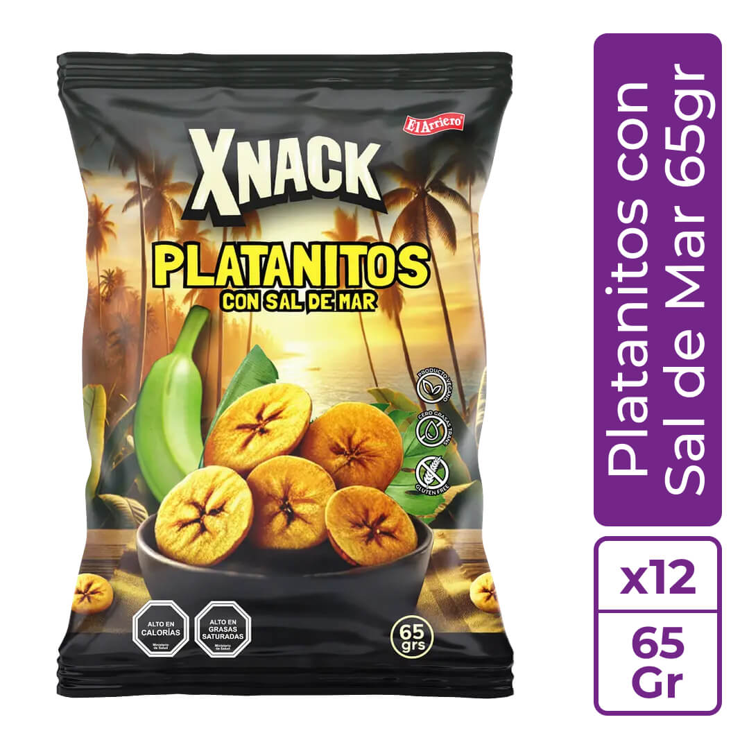 Platanitos con Sal de Mar 65gr 1