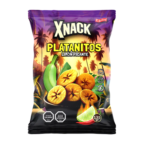 Platanitos Limón Picante 135gr