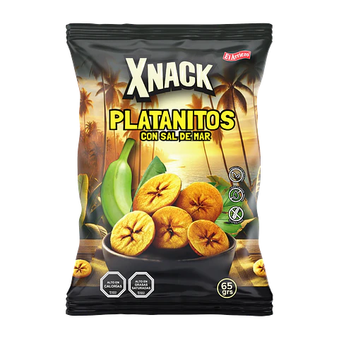 Platanitos con Sal de Mar 65gr