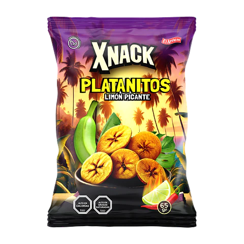 Platanitos Limón Picante 65gr