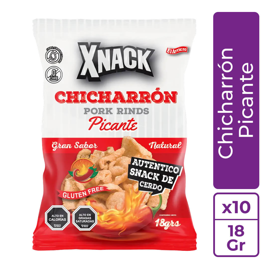 Chicharrón Picante 18gr x Display 1