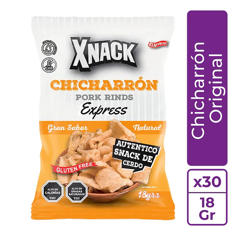 Chicharrón Express 18gr x Caja