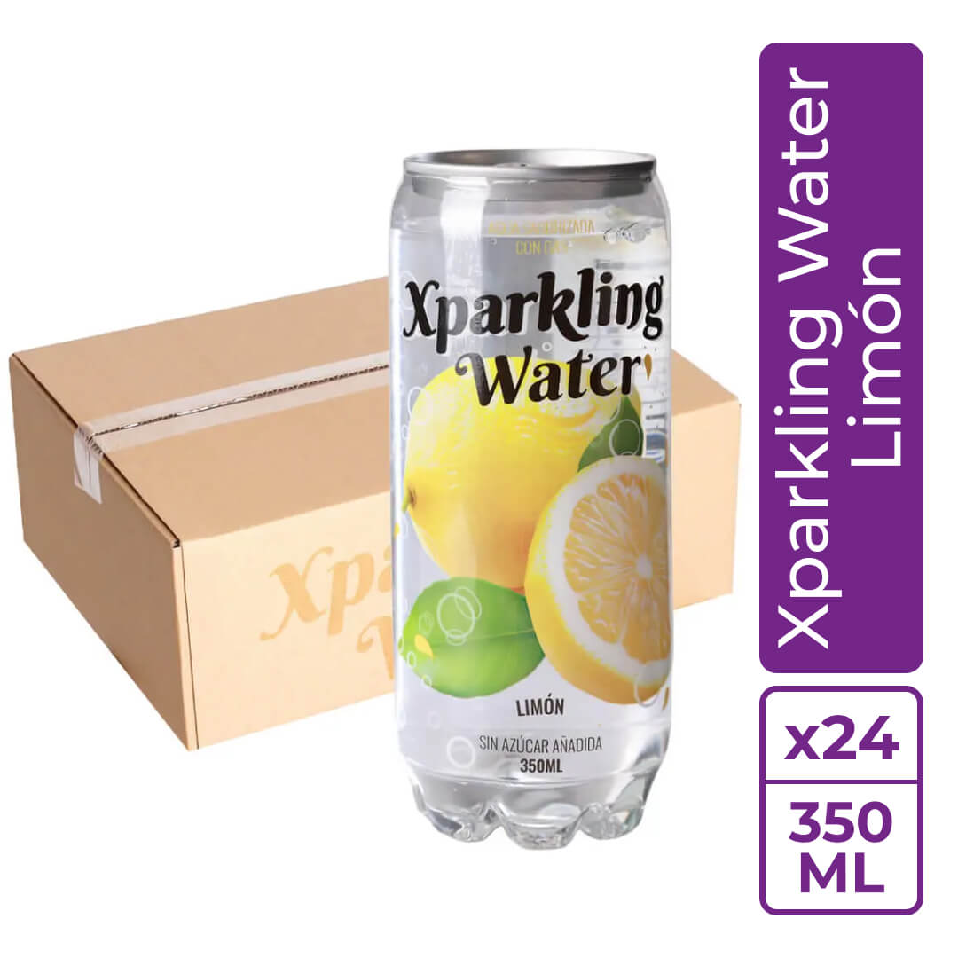 Xparkling Water Limón 350ml 1