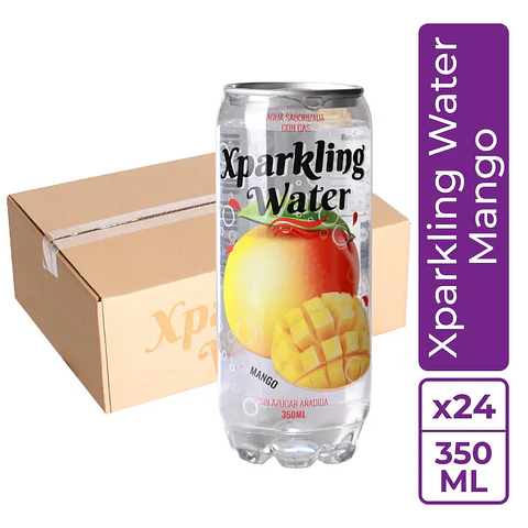 Xparkling Water Mango 350ml