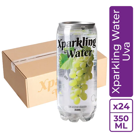 Xparkling Water Uva 350ml