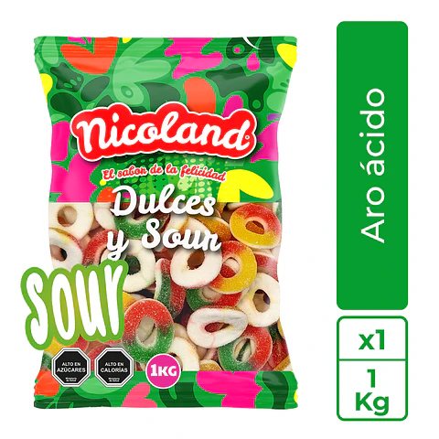 Gomita Aro Ácido 1 kg