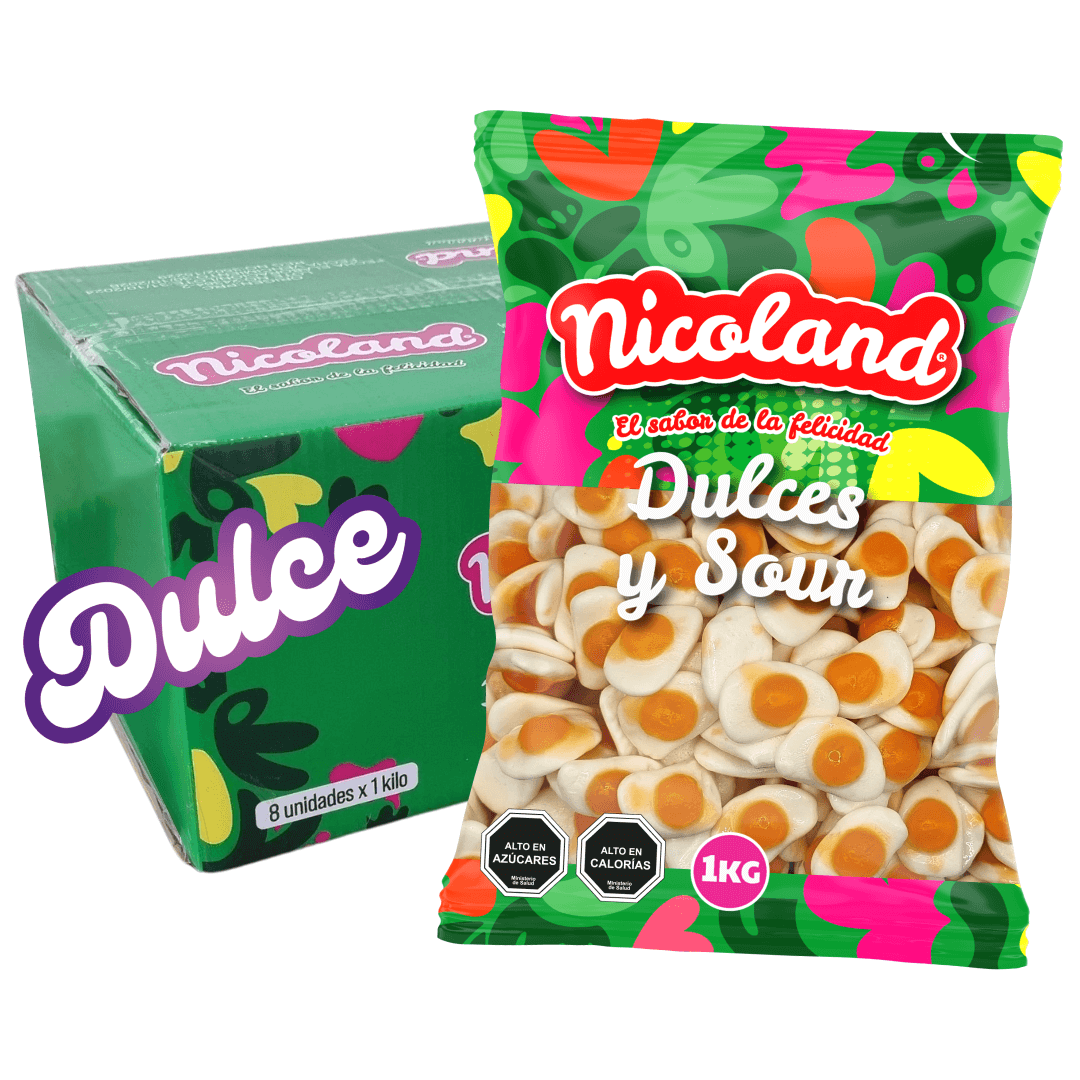 Gomita Huevo Frito 1 kg 3