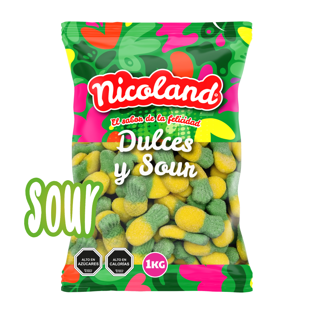 Gomita Piña Ácida 1 kg 2