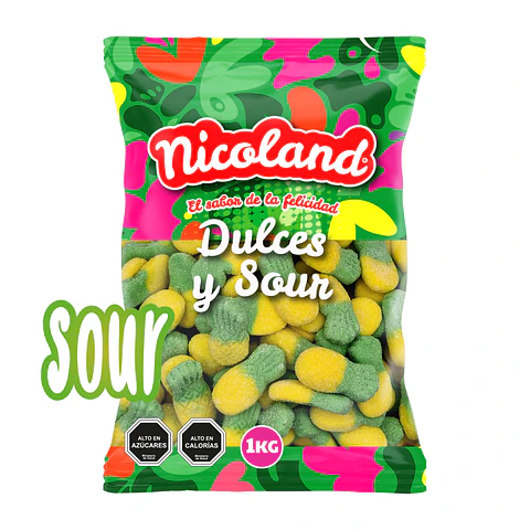 Gomita Piña Ácida 1 kg