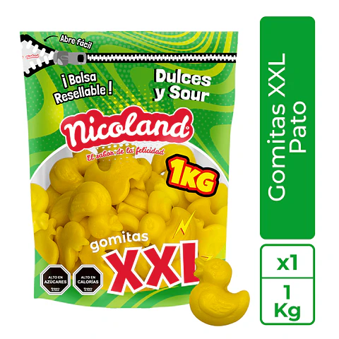 Nuevas Gomitas XXL Patitos