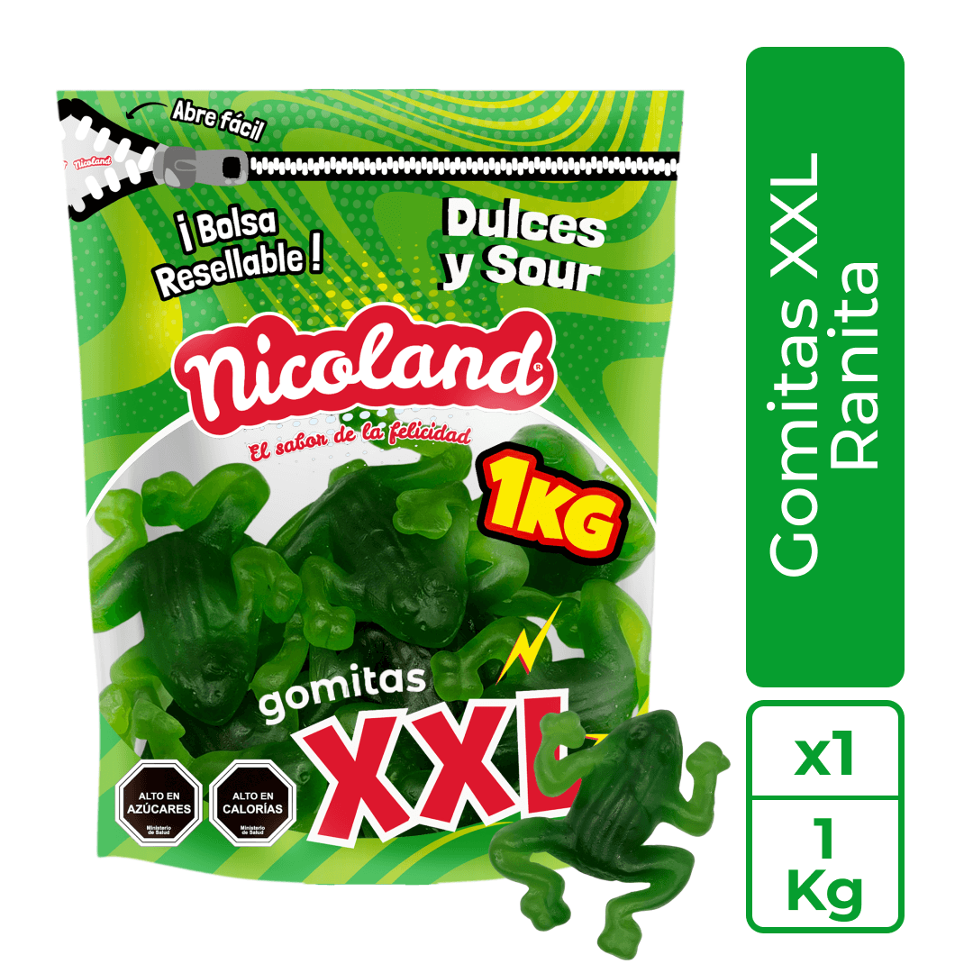 Gomita XXL Ranita. 1
