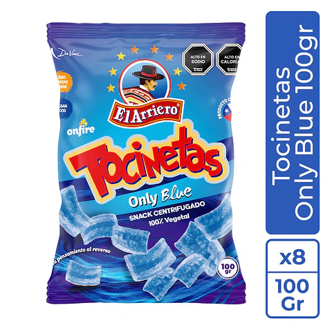 Tocineta Only Blue 100gr El Arriero
