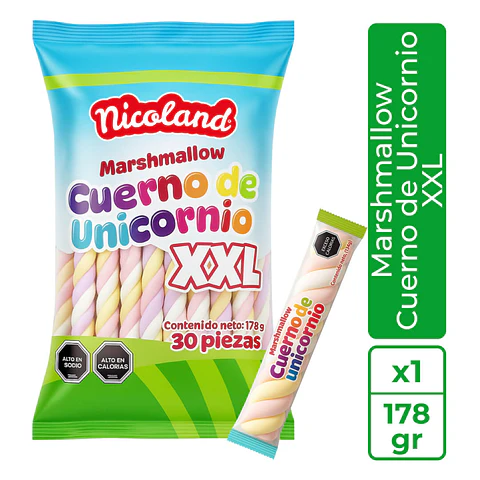 Marshmallow Cuerno de Unicornio XXL 