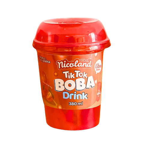 Nicoland Boba Drink Frutilla