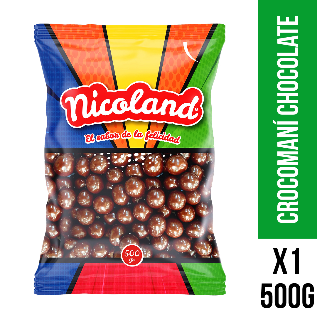 Maní con chocolate  500 g 1