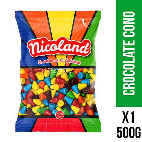 Nuevo Crocolate Cono 500 g
