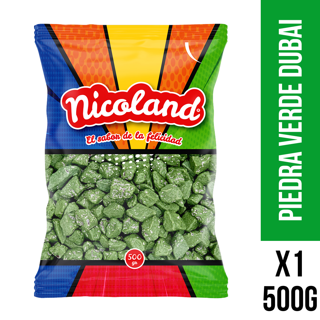 Piedra de Chocolate verde 500 g 1