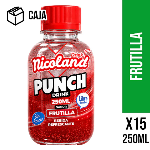 Punch Drink Frutilla 250 ml