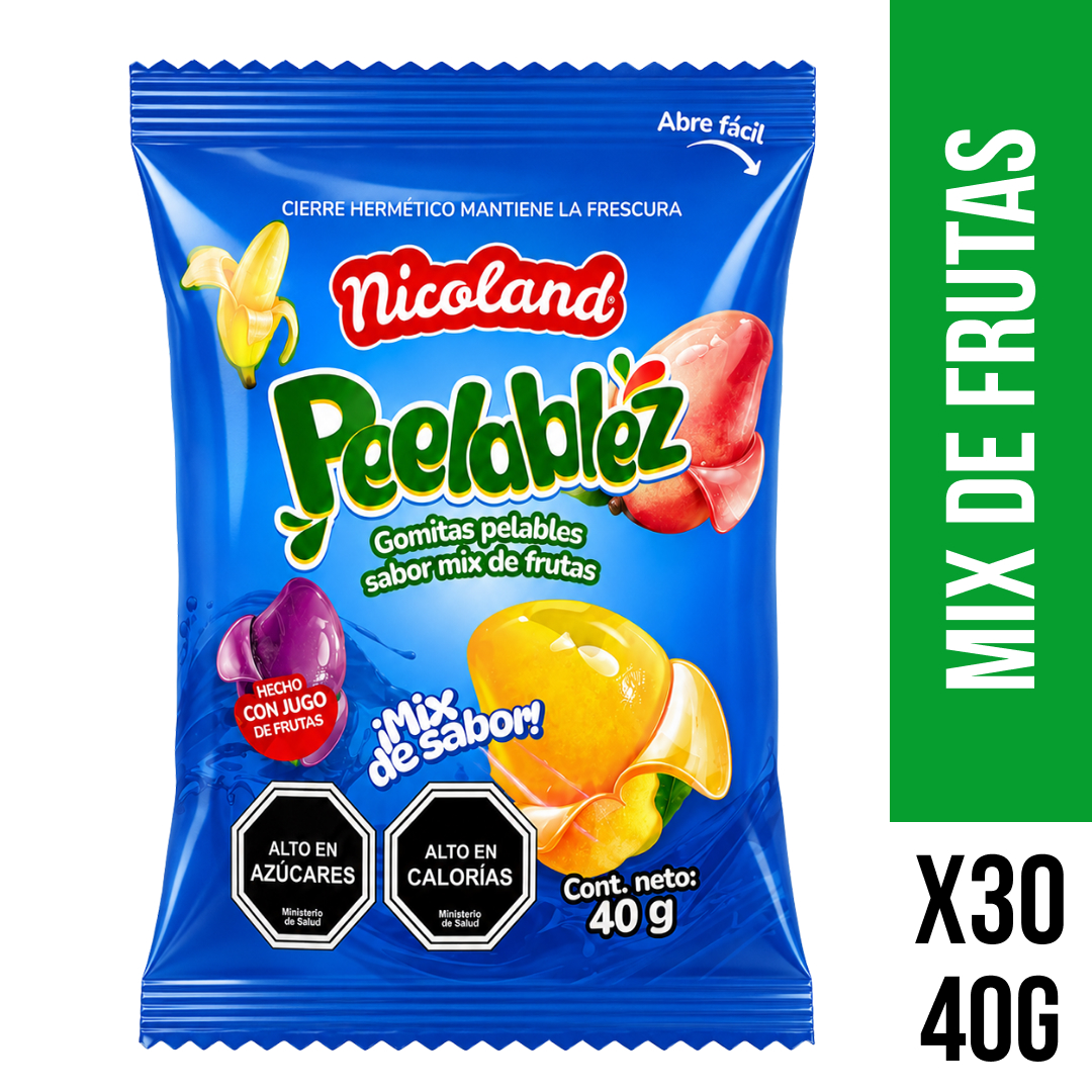 Peelablez Mix de Frutas 40 g  1